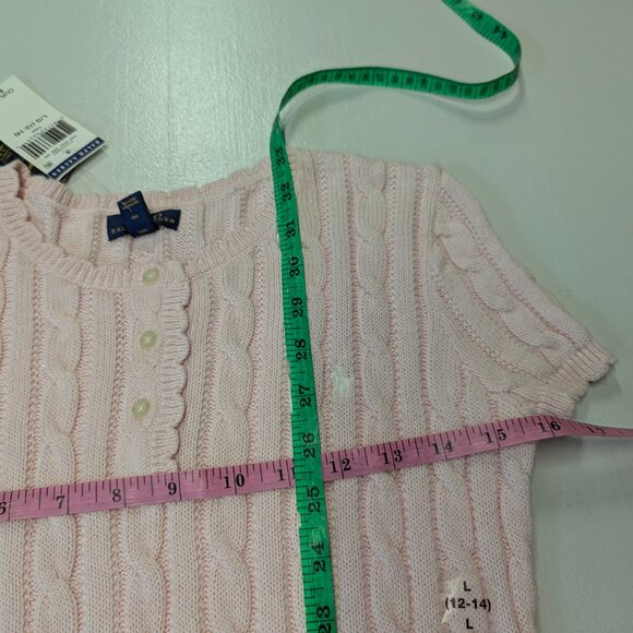 NWT Ralph Lauren Girls' Large (12-14) Sweater Dress and Zippered Hoodie - Picture 7 of 16
